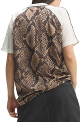 Snake Print Satin Jersey  Image 4