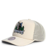 NBA Minnesota Timberwolves Hardwood Classics Trucker Hat Image 2