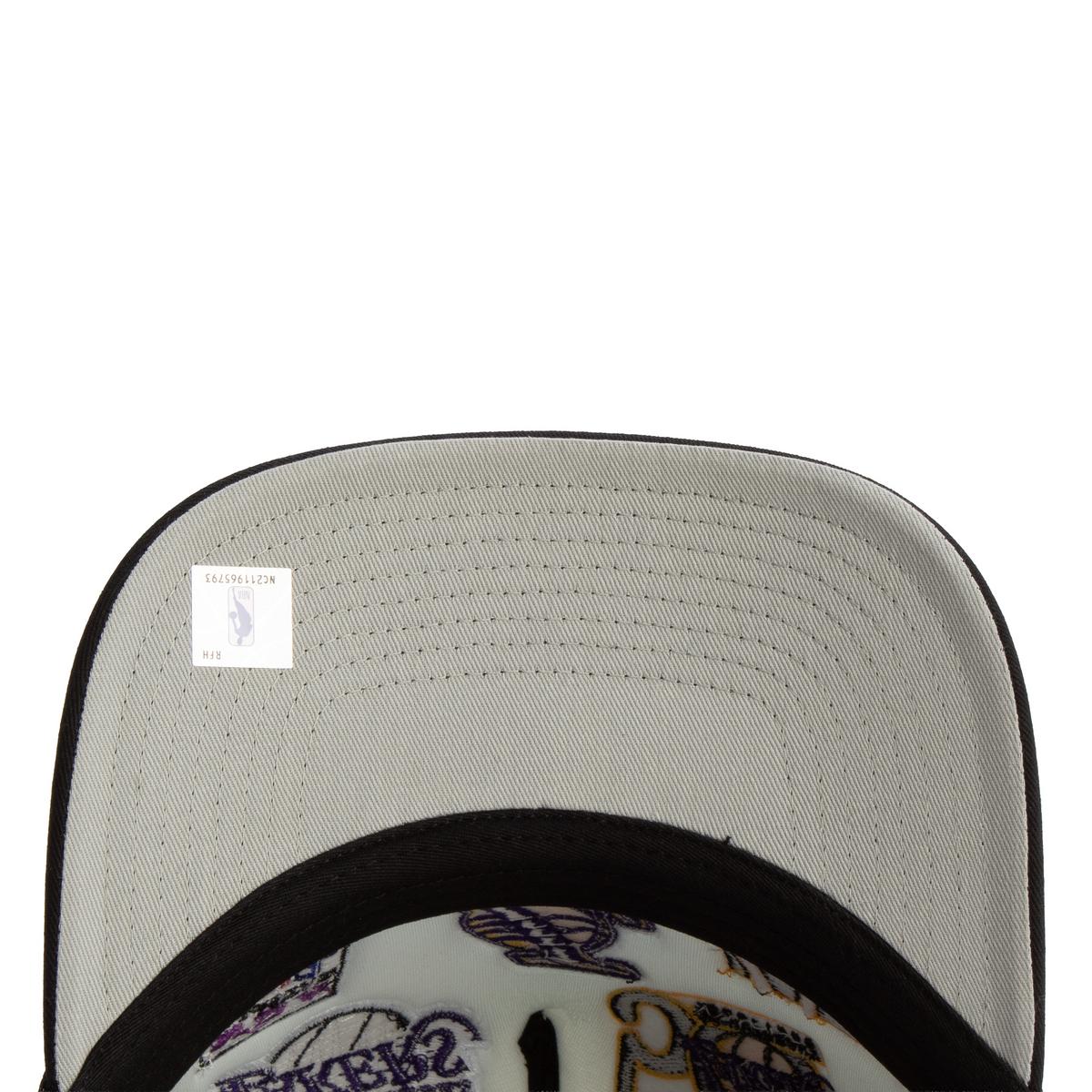 NBA Los Angeles Lakers Gridlock Trucker Adjustable Hat Image 5