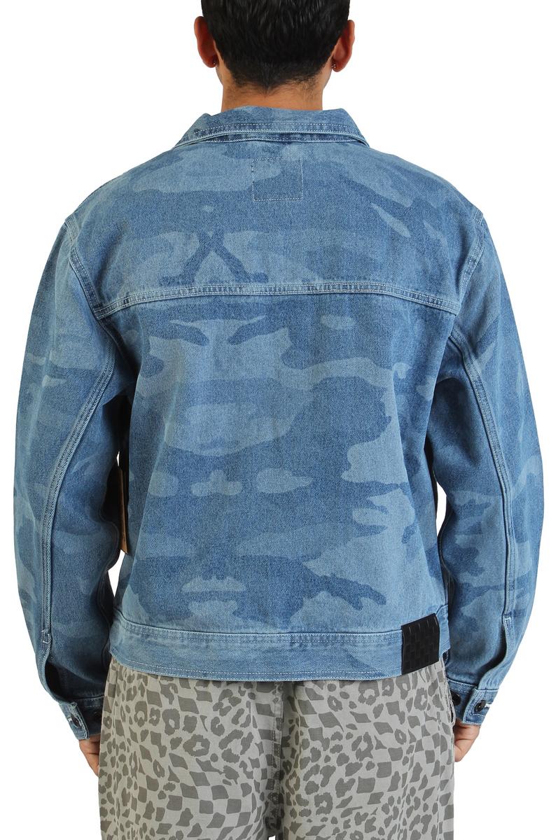 Denim Trucker Jacket Image 3