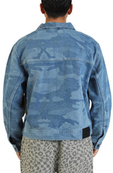 Denim Trucker Jacket Image 3
