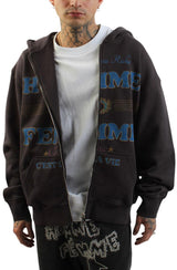 Nouveau Riche Zip Hoodie Image 1