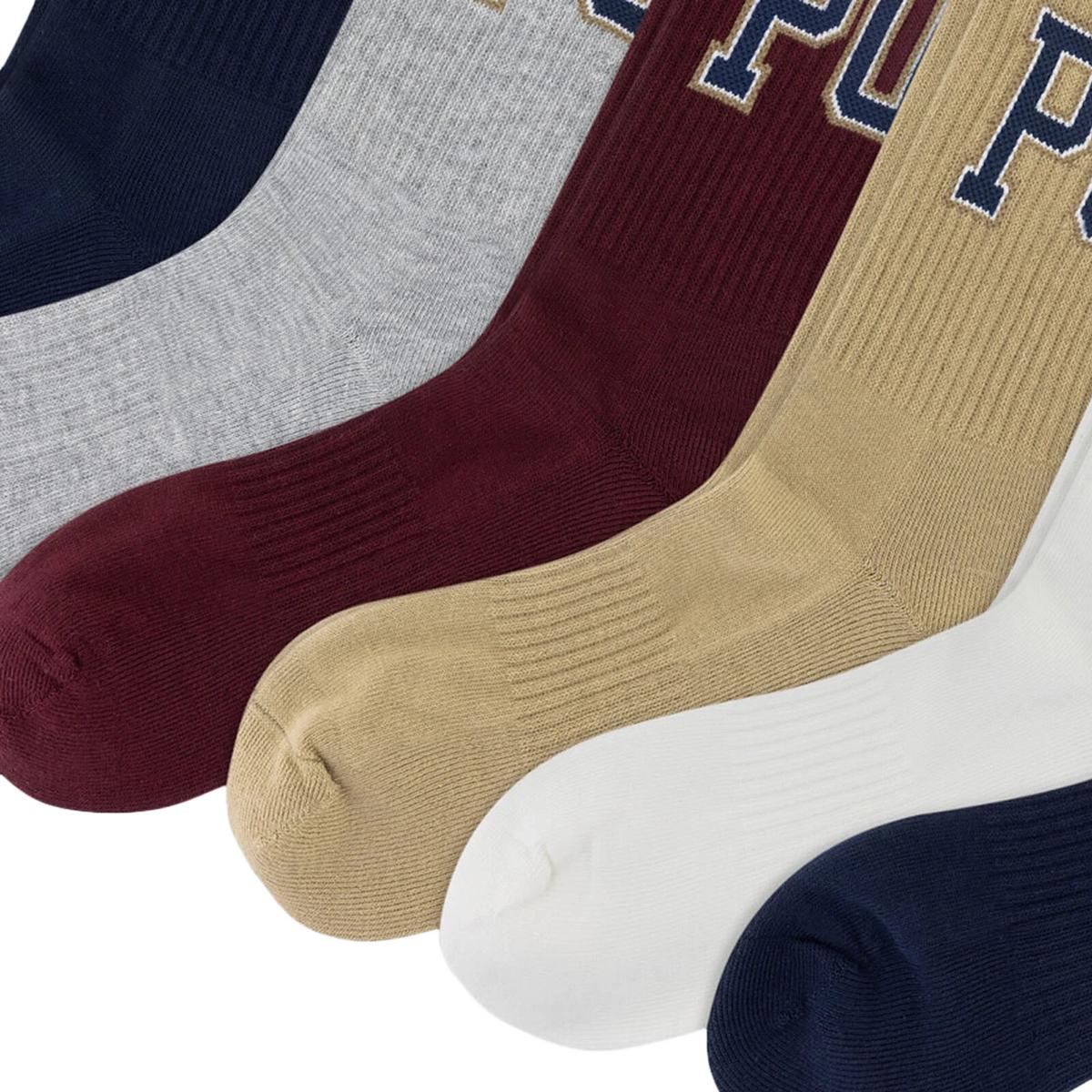 Varsity Logo Crew Socks  Image 3