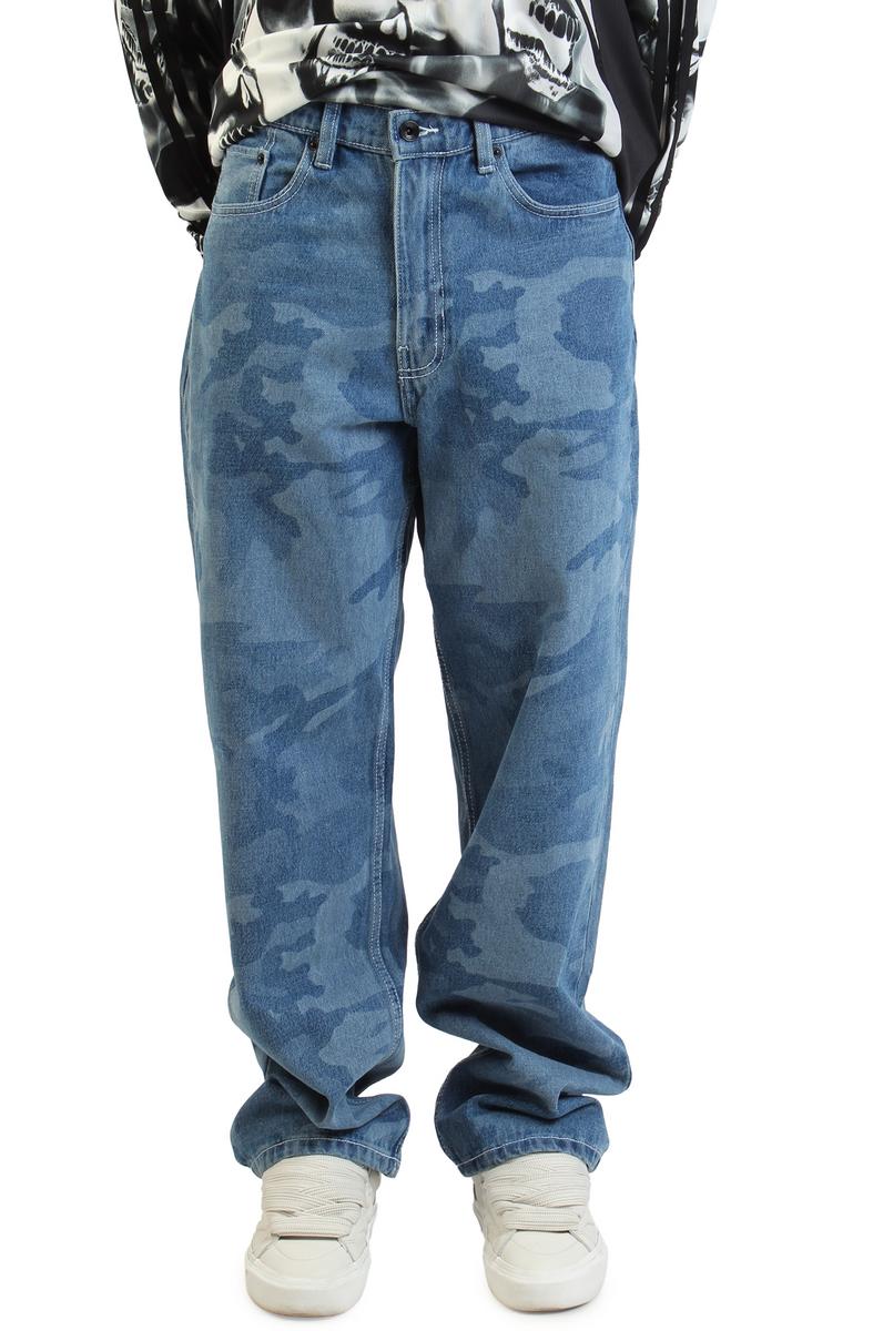 Check-5 Loose Denim Pants Image 1