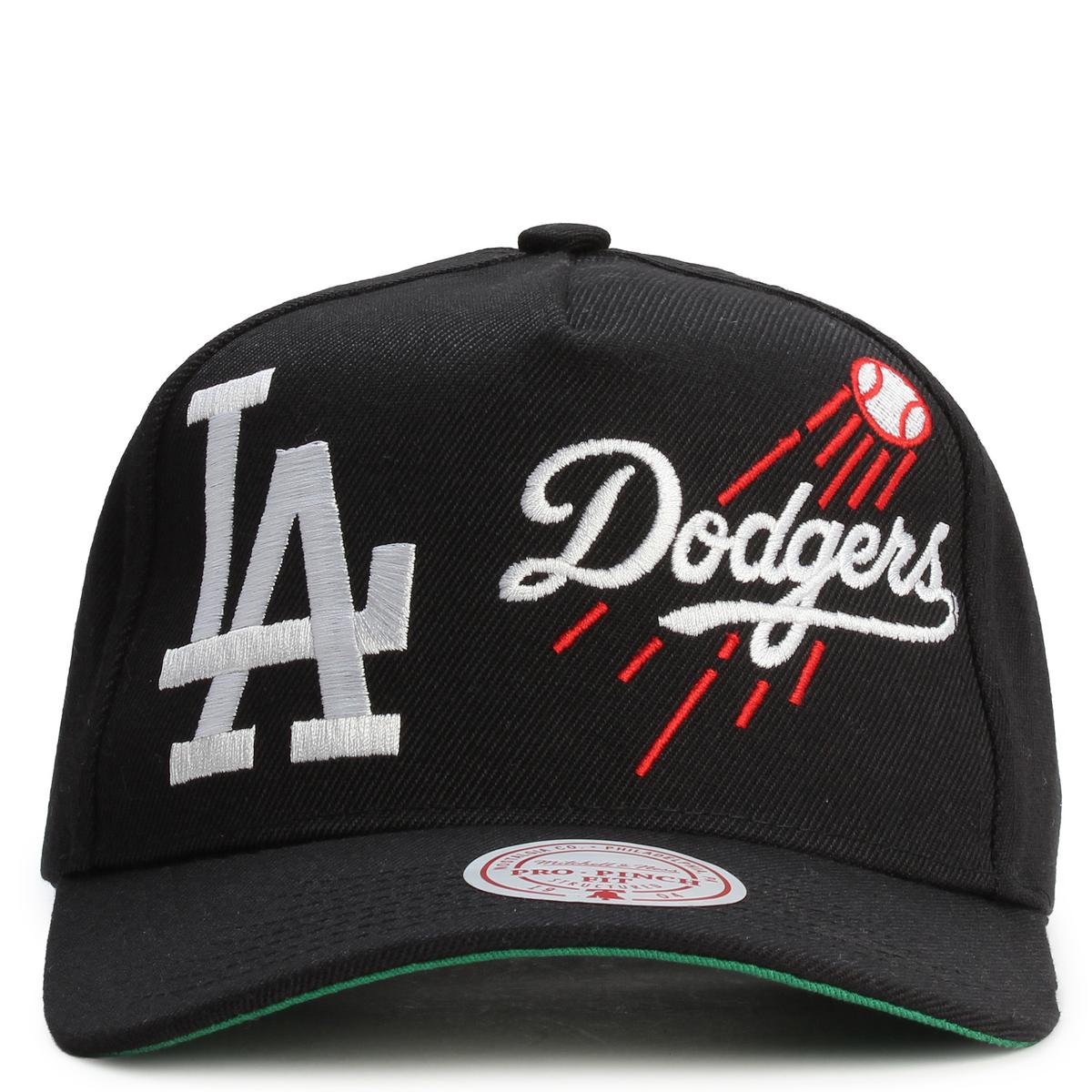 MLB Los Angeles Dodgers Busted Logo Pro Pinch Fit Snapback Image 1