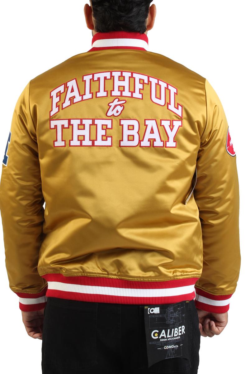 NFL San Francisco 49ers Faithful Satin Jacket  Image 3