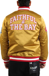 NFL San Francisco 49ers Faithful Satin Jacket  Image 3