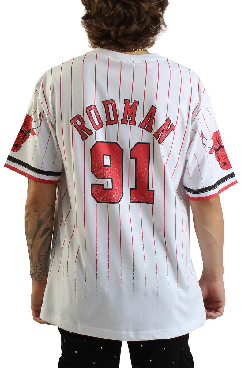 NBA Chicago Bulls Dennis Rodman Playmaker Vintage T-Shirt  Image 3