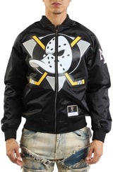 NHL Maxxed Out Satin Jacket Ducks 1992 Teemu Selanne Image 1