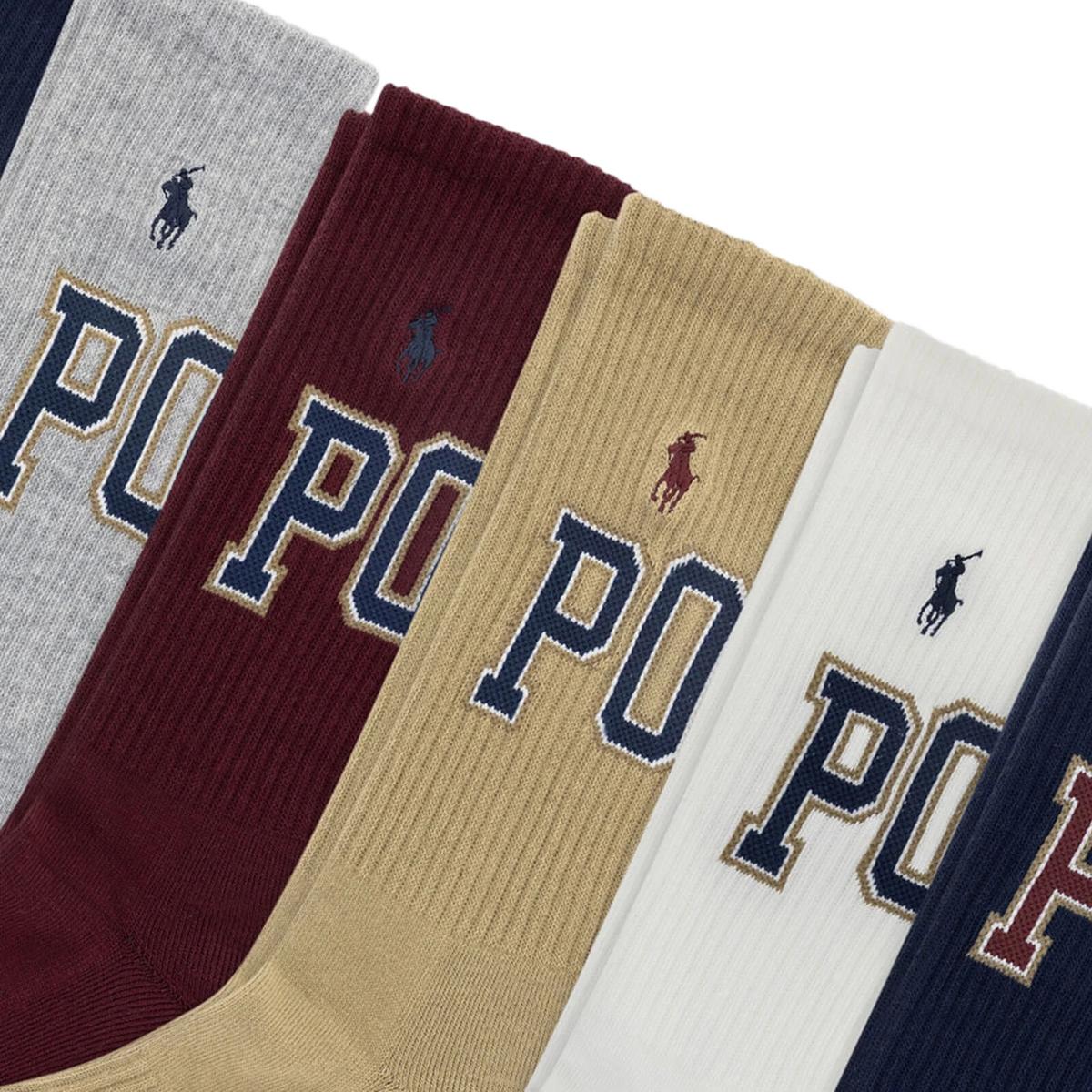 Varsity Logo Crew Socks  Image 2