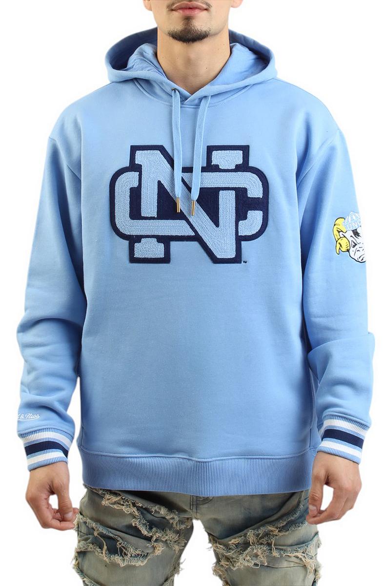 North Carolina Tar Heels Chainstich Fleece Pullover Hoodie  Image 1