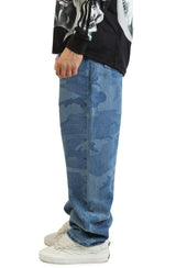 Check-5 Loose Denim Pants Image 2