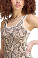 Snake Prink Mini Dress Image 5