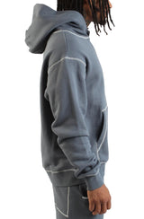 Wordmark Reverse Stitched Hoodie Image 4