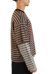 Skeleton Stripe Long Sleeve Shirt  Image 4