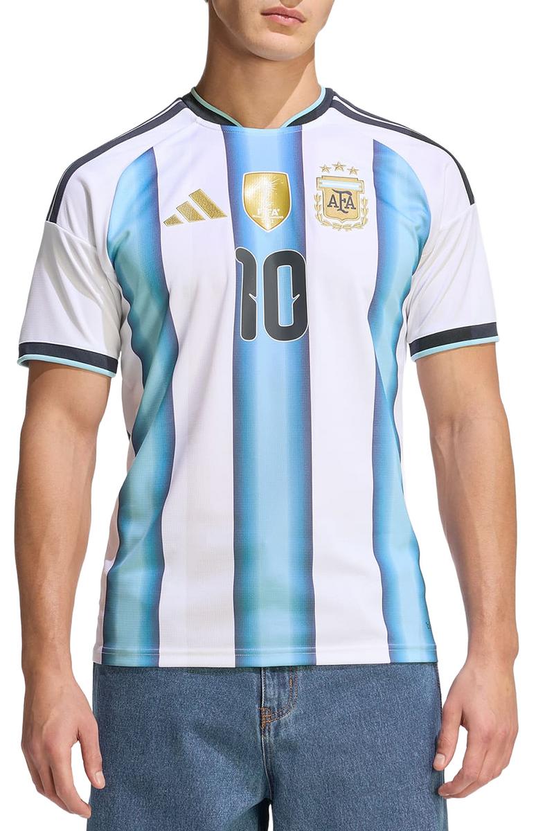 Argentina 26 Home Messi Jersey Image 1
