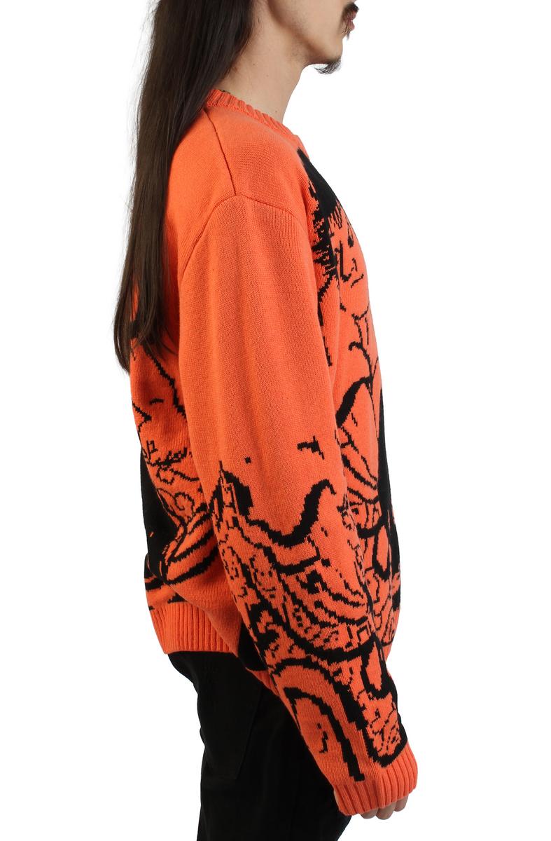Kintaro Big Print Knit Sweater Image 4