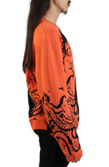 Kintaro Big Print Knit Sweater Image 4