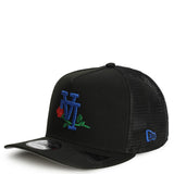MLB Los Angeles Dodgers Upside Down Rose 9Fifty A-Frame Snapback  Image 2