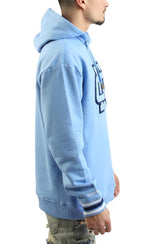 North Carolina Tar Heels Chainstich Fleece Pullover Hoodie  Image 5