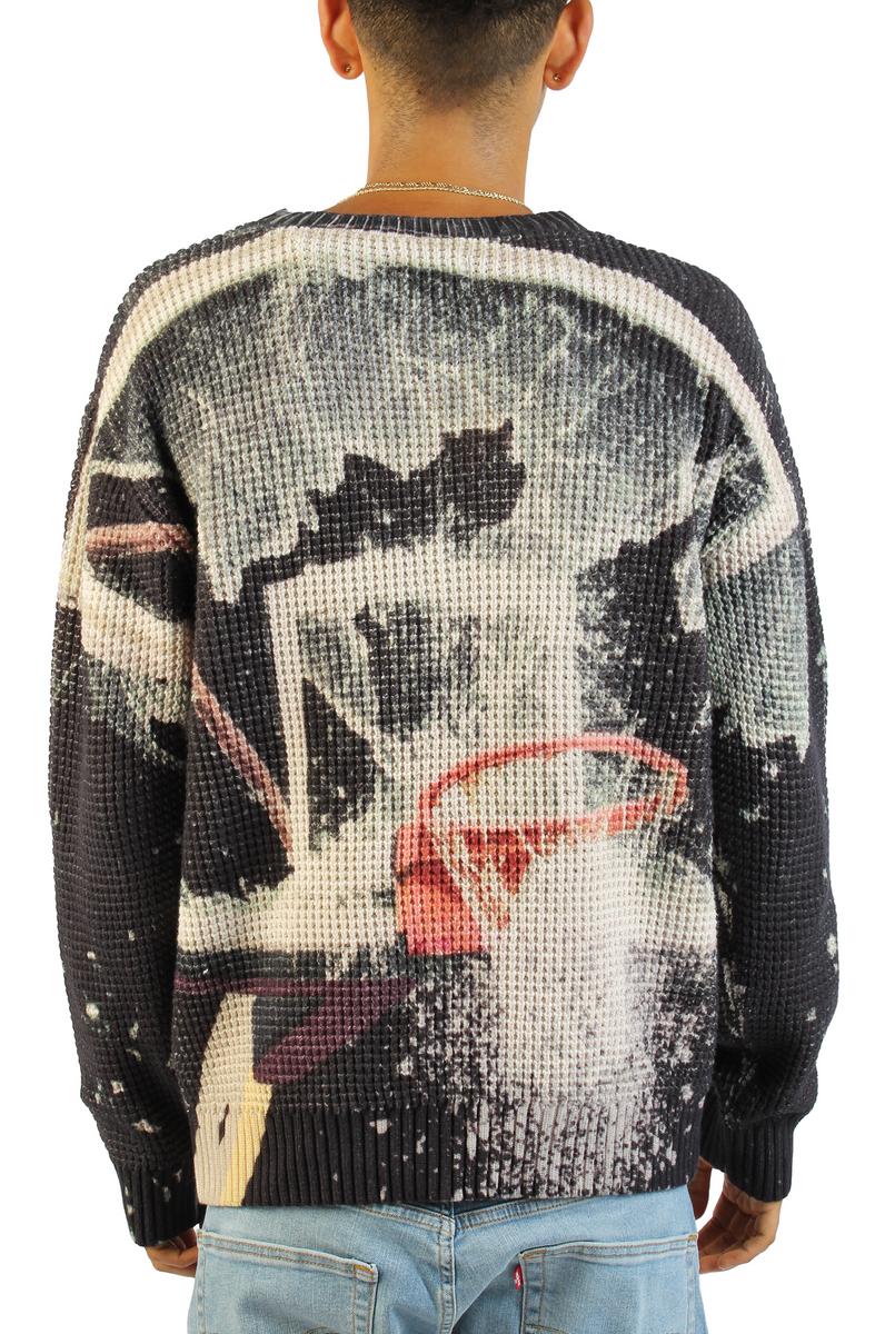Break The Backboard Printed Sweater Image 3