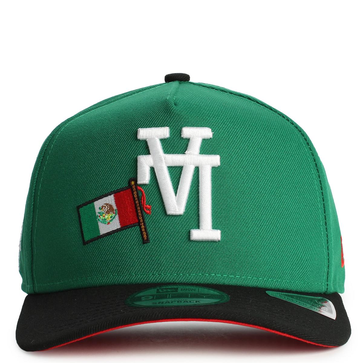 MLB Los Angeles Dodgers Upside-down Mexico 9Fifty A-Frame Snapback  Image 1