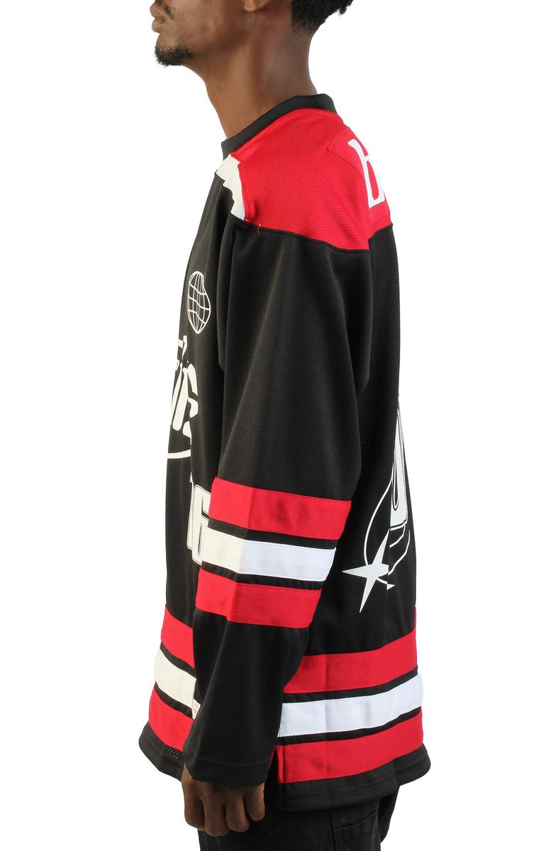 Chicago Bulls Black 404 Club Hockey Jersey Image 2