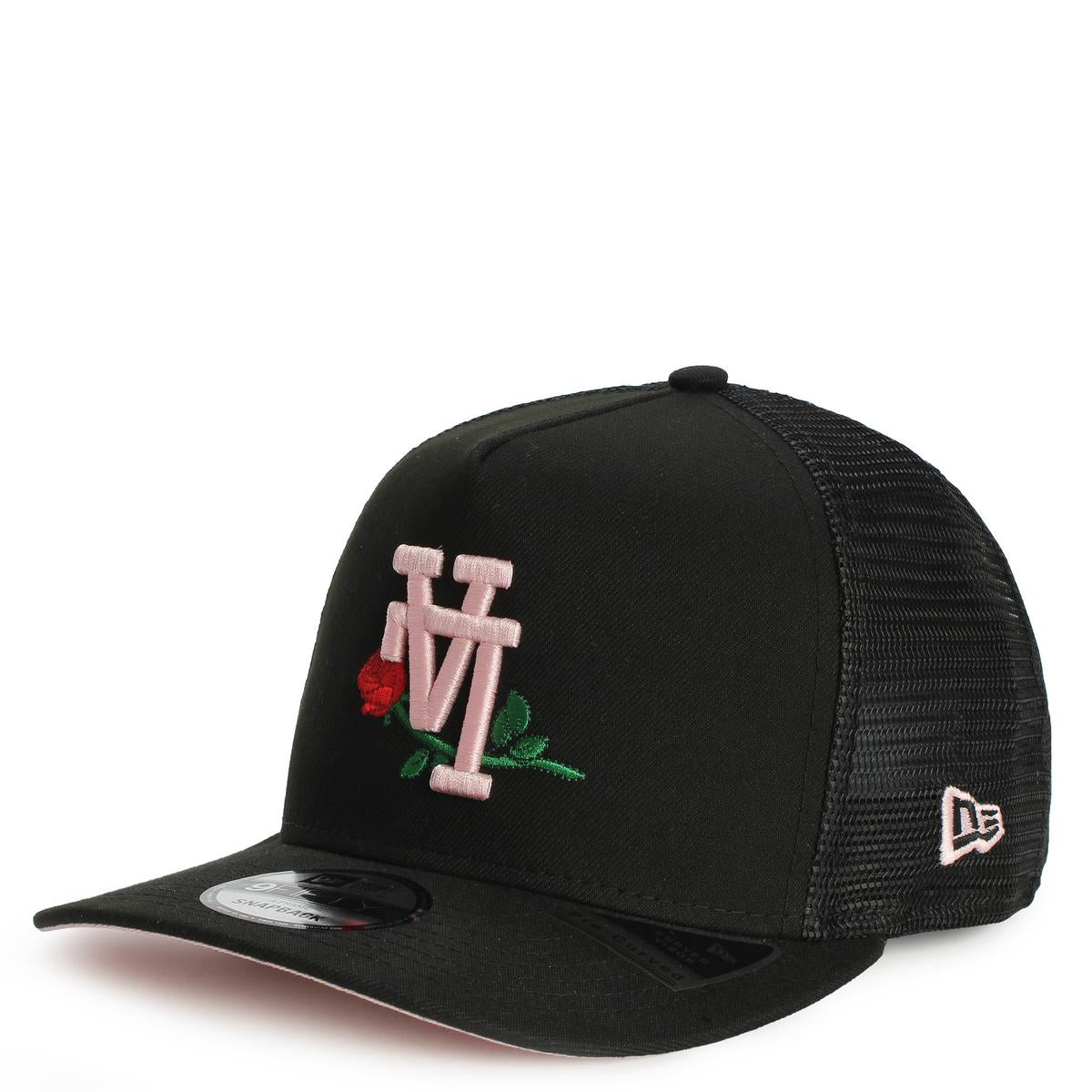 MLB Los Angeles Dodgers Upside Down Rose 9Fifty A-Frame Snapback Image 2