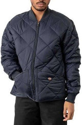 Diamond Quilted Nylon Jacket  Image 1