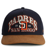 MLB  San Diego Padres Cooperstown Break Wood Suede Hitch Snapback  Image 1