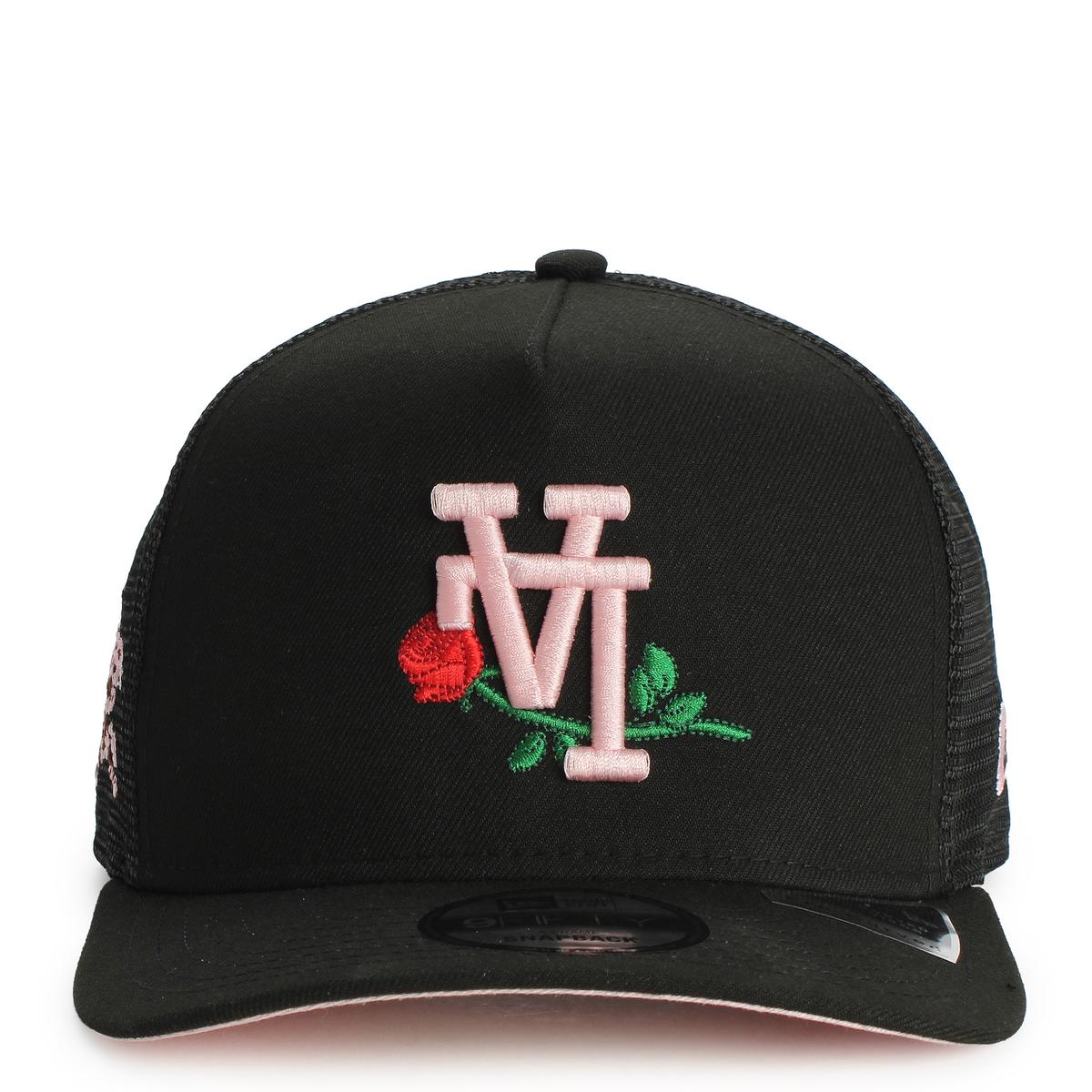 MLB Los Angeles Dodgers Upside Down Rose 9Fifty A-Frame Snapback Image 1