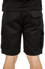 Canvas Twill Zipper 3D Cargo Short Image 3
