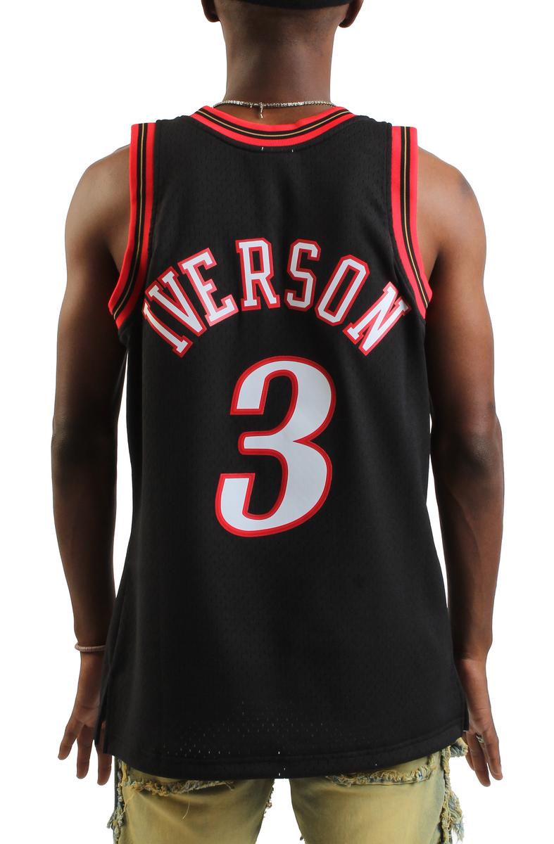 NBA Philadelphia 76ers Allen Iverson 97-98 Swingman Jersey  Image 3