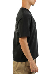 Faded Helmet Knit T-Shirt   Image 4