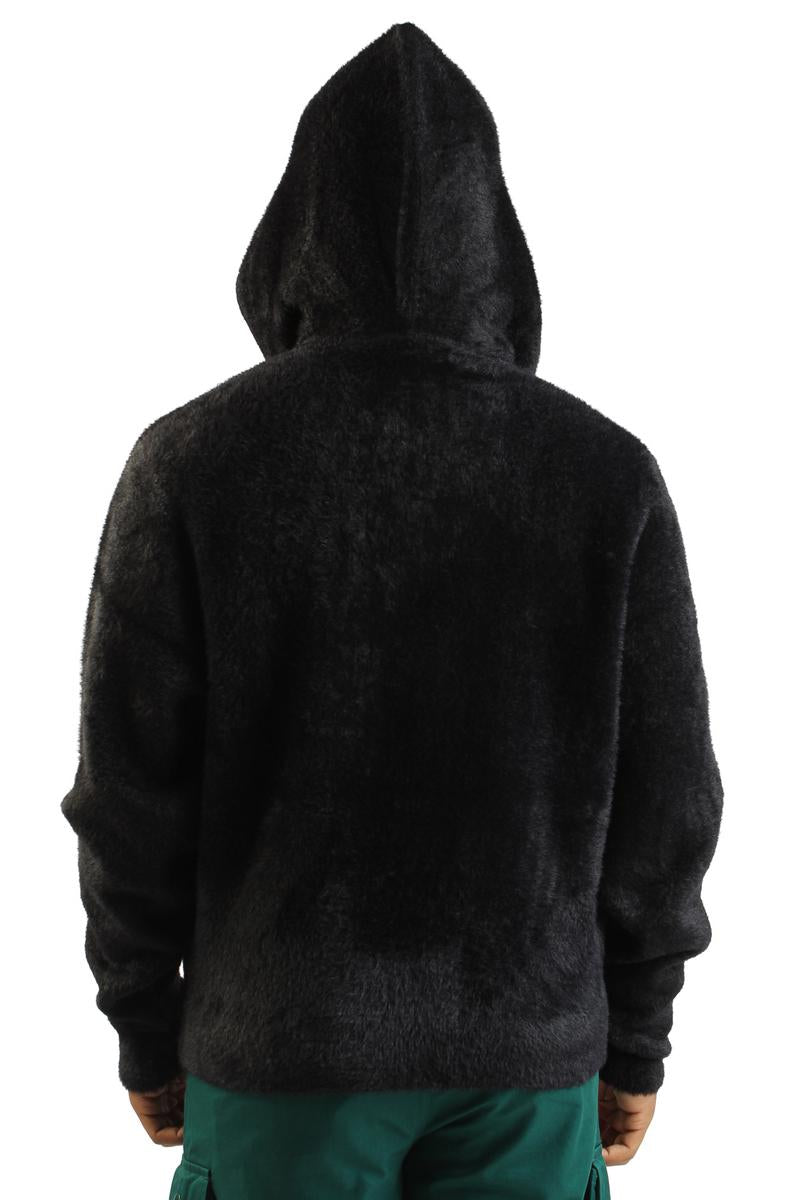 Fuzz Zip-Up Hoodie Image 3
