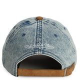 San Diego Padres Denim & Brown Suede 1904 Dad Adjustable Hat Image 4