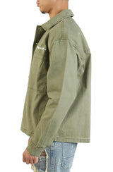 Printed Military Long Sleeve Shirt Image 2