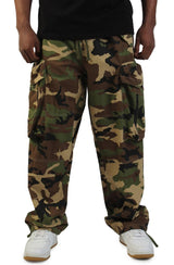 Star Camo Cargo Pants Loose Fit Image 1