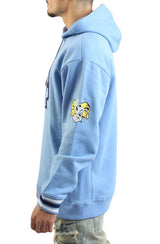 North Carolina Tar Heels Chainstich Fleece Pullover Hoodie  Image 2