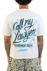  Airbrush Call My Lawyer T-Shirt Image 3