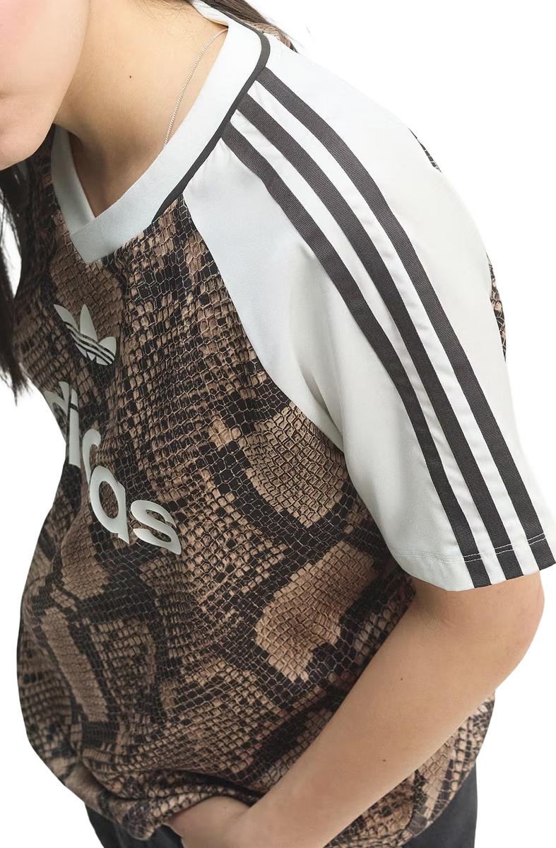 Snake Print Satin Jersey  Image 3