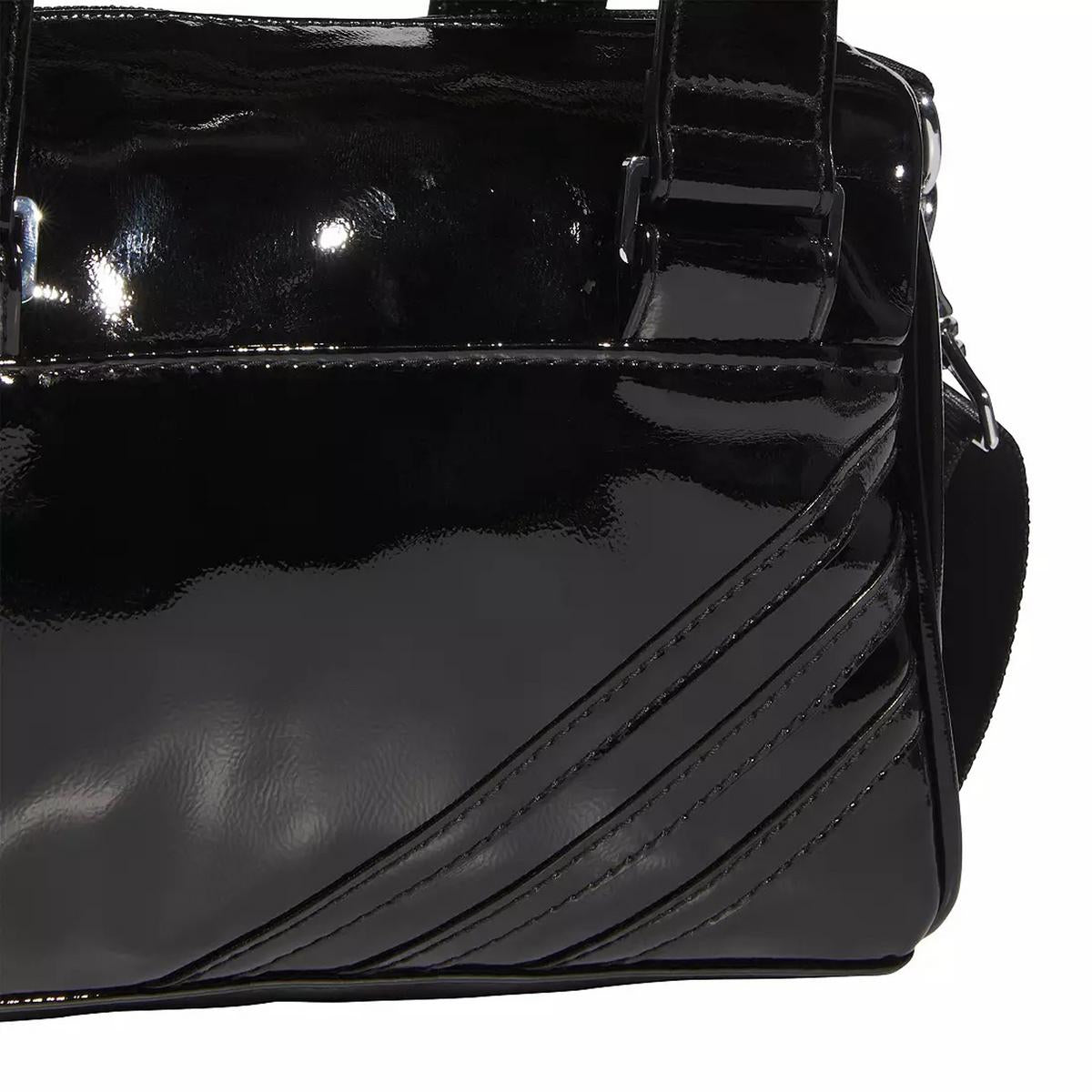 Patent Trefoil Crossbody Bag Image 4