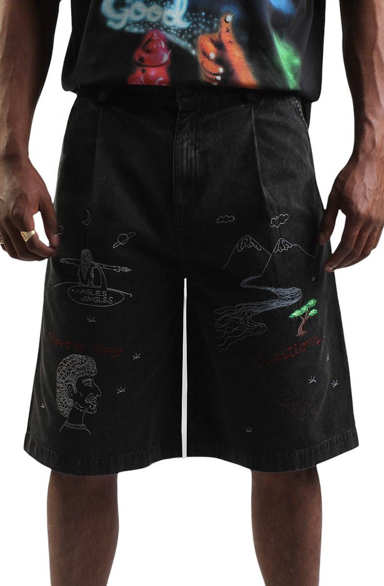 Questions Pleated Short Image 1