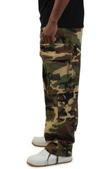 Star Camo Cargo Pants Loose Fit Image 2