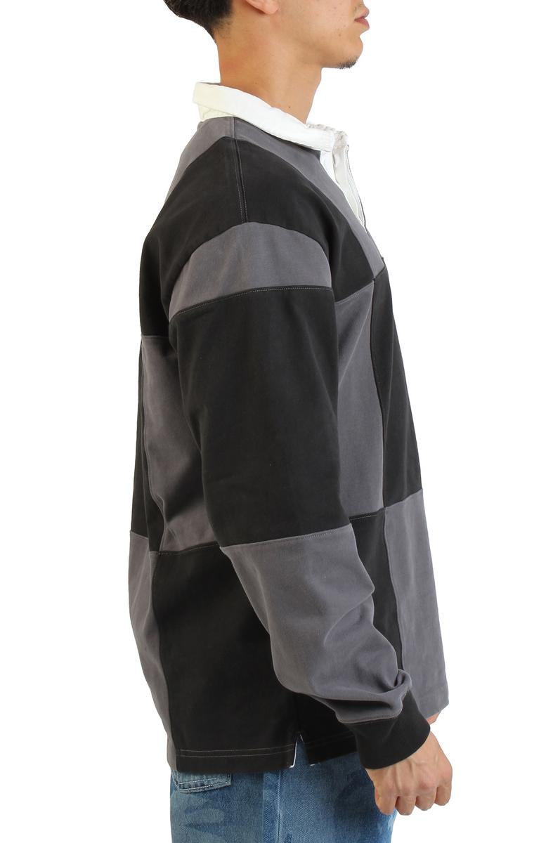 Grant Checkerboard Rugby Knit  Image 5