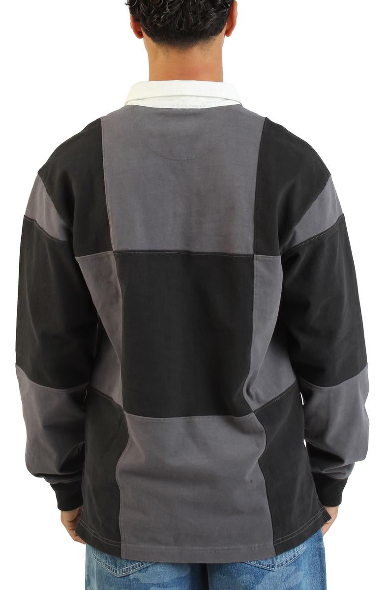 Grant Checkerboard Rugby Knit  Image 4