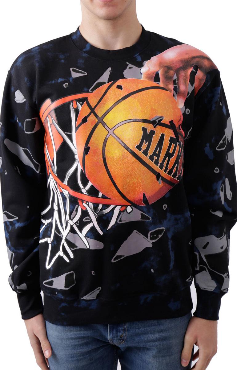 Shattered Backboard Tie-Dye Crewneck Image 1