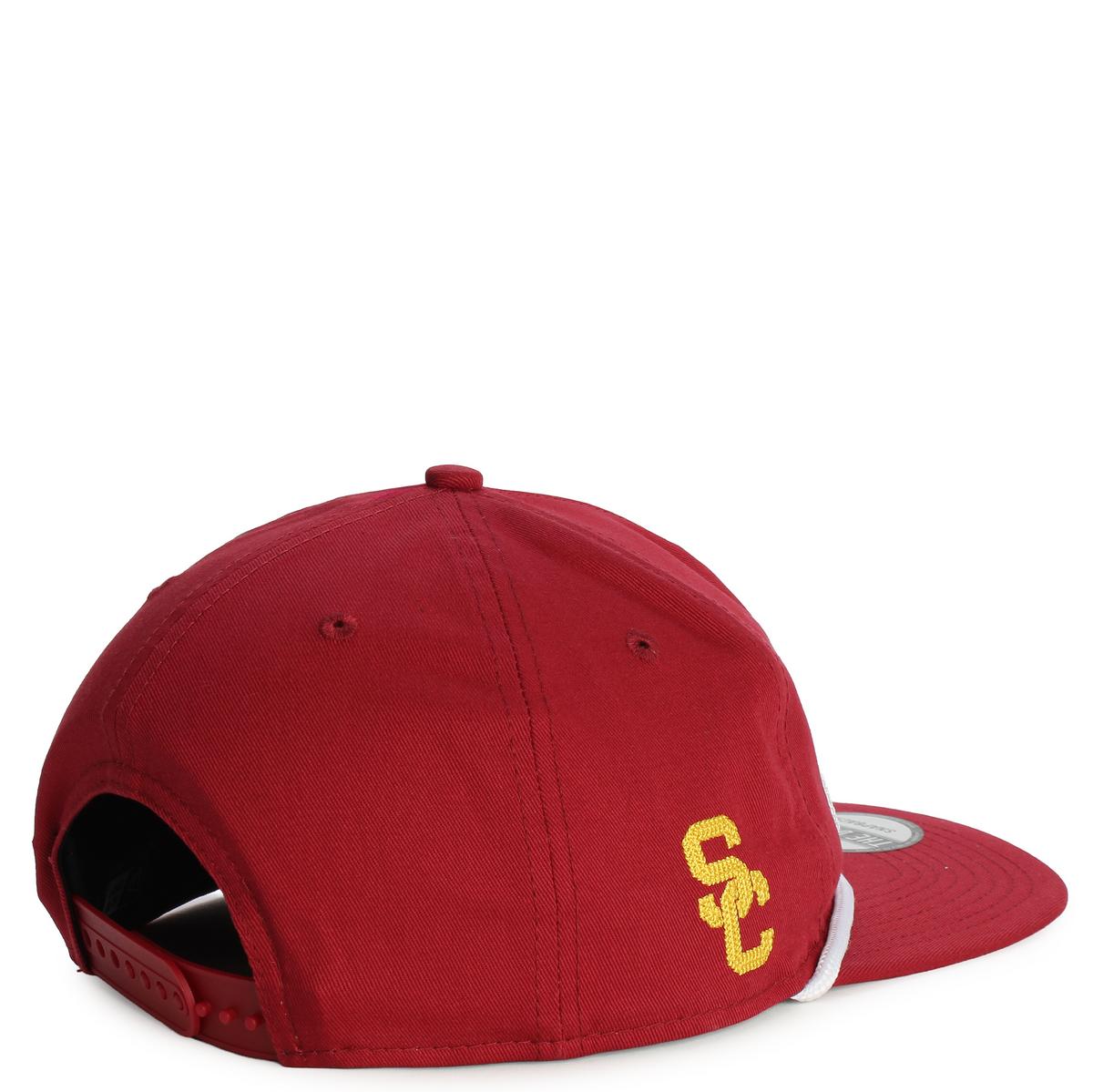 USC Trojans Cardinal Script Team Text Golfer Rope Hat Image 3
