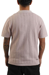 Wave Knit Polo Shirt  Image 4