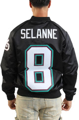 NHL Maxxed Out Satin Jacket Ducks 1992 Teemu Selanne Image 3